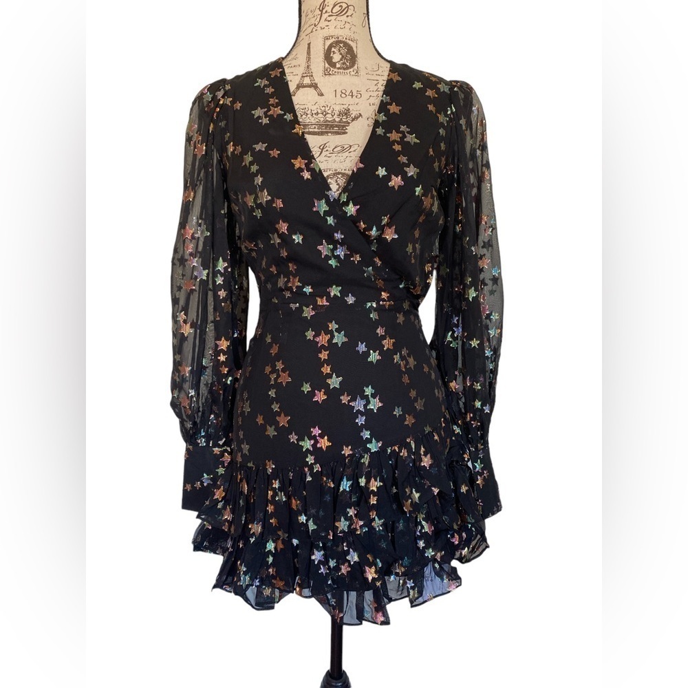 Yumi Kim Scarlet Dress in Starry Night Black